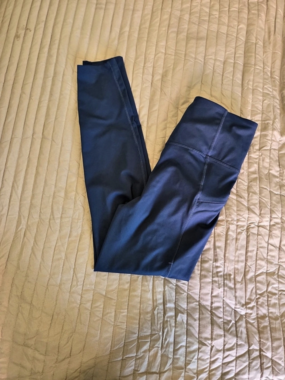 Eddie Bauer Women'Small Trail Tight High-Rise Leggings Blue Small (G153)